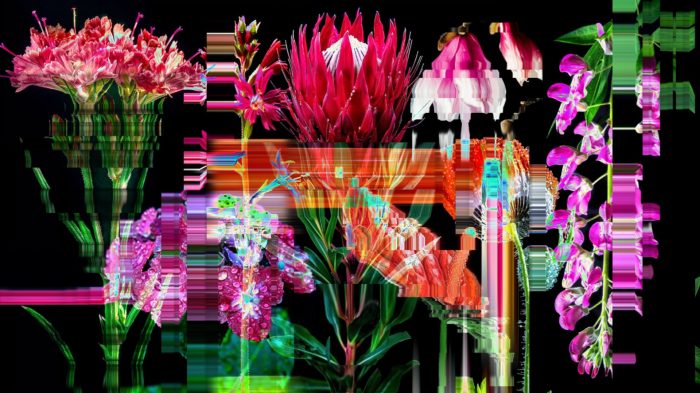 garden glitch scanner touchdesigner